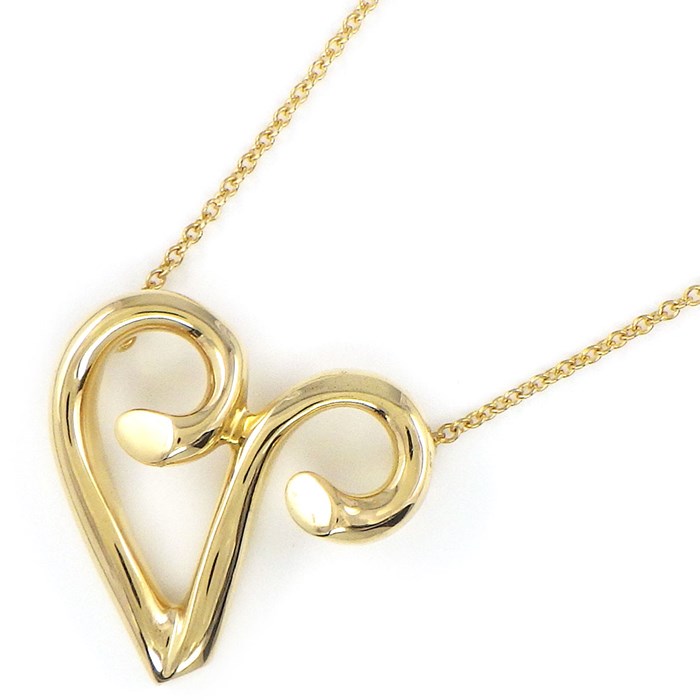 ティファニー Tiffany & Co. ネックレス パロマ・ピカソ ゾディアック アリエス 牡羊座モチーフ K18YG 【中古】