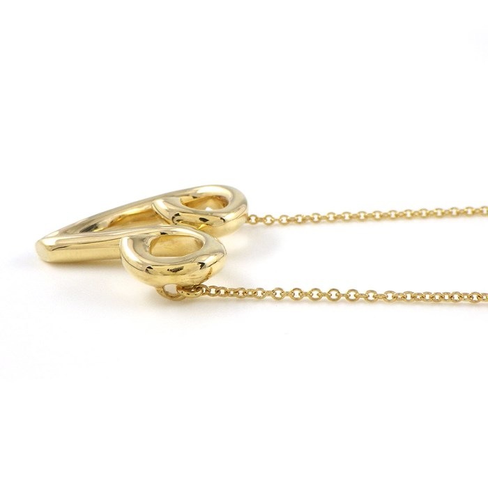 ティファニー Tiffany & Co. ネックレス パロマ・ピカソ ゾディアック アリエス 牡羊座モチーフ K18YG 【中古】