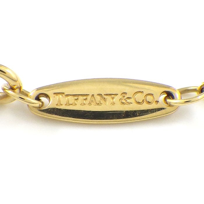 ティファニー Tiffany & Co. ネックレス バイ ザ ヤード 62632747 1ポイント ルビー 0.11ct K18YG 【中古】
