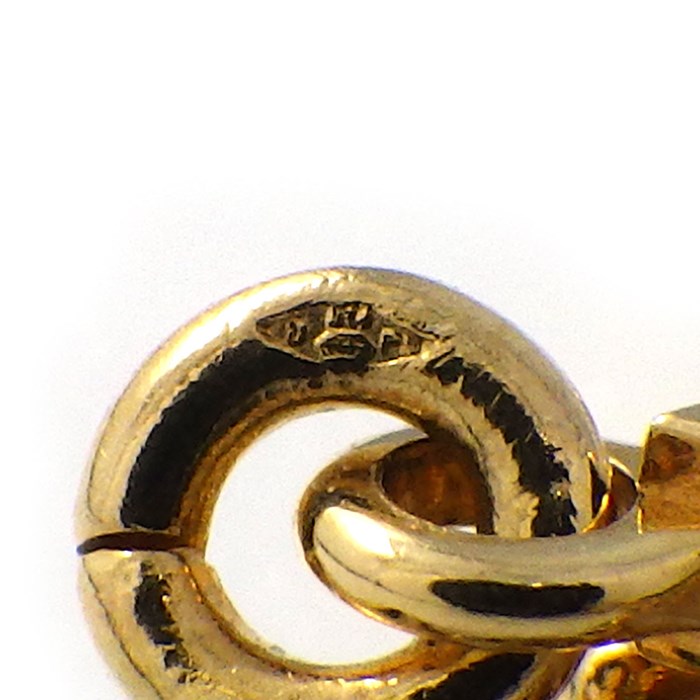 ヴァンクリーフ＆アーペル Van Cleef & Arpels ブレスレット ヴィンテージ アルハンブラ 5モチーフ VCARA41800 ホワイト シェル K18YG 【中古】