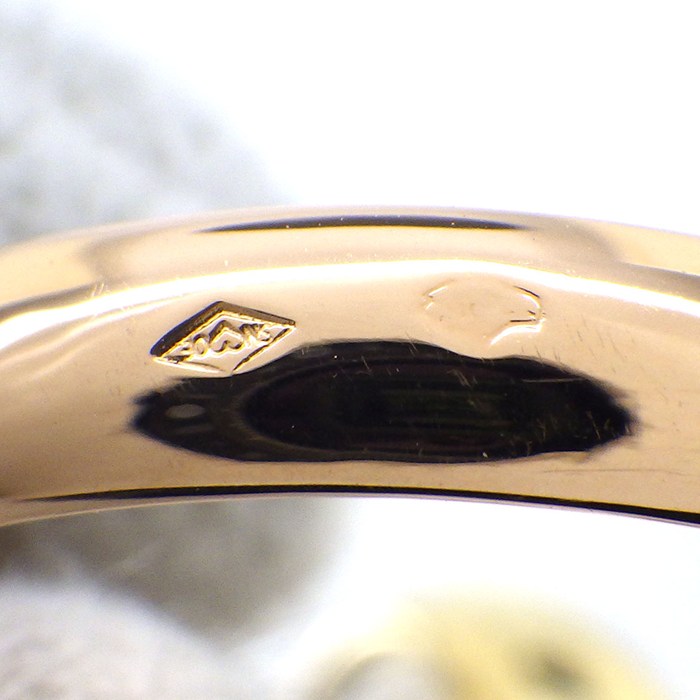 カルティエ Cartier リング トリニティ スリーカラー K18PG K18WG K18YG 14号 / #54 【中古】