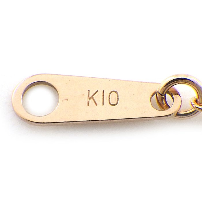 その他のブランド ネックレス ディズニー ミッキーマウス モチーフ 3ポイント ピンクトルマリン 計0.55ct K10PG 【中古】