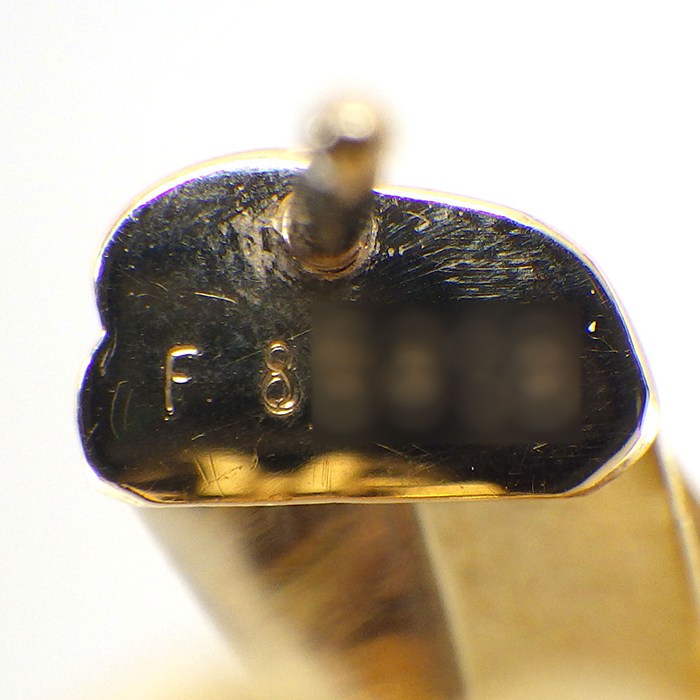 カルティエ Cartier ピアス トリニティ フープ スリーカラー K18PG K18WG K18YG 【中古】