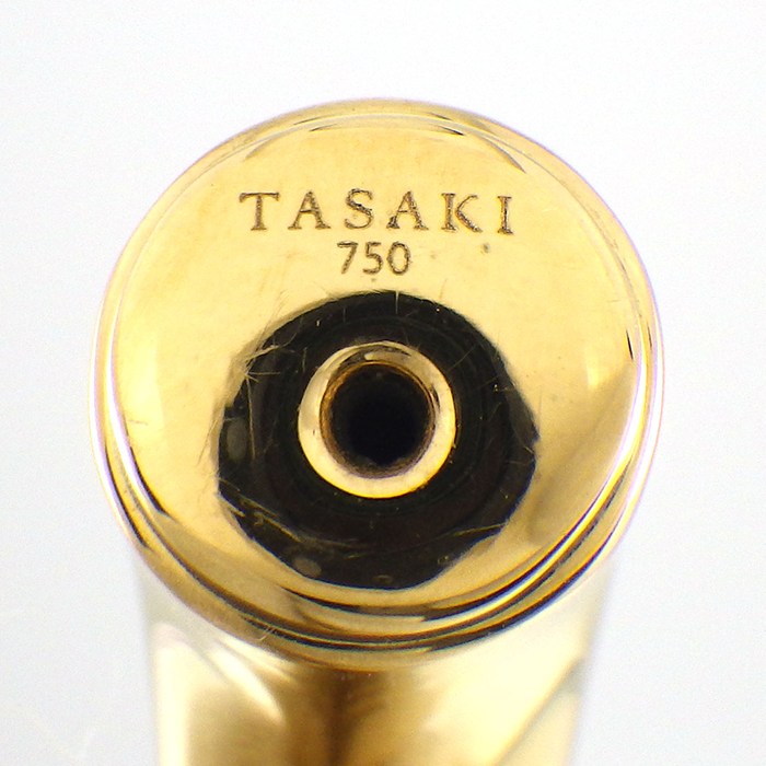 タサキ 田崎真珠 TASAKI ピアス デインジャー ホーン E-3658-18KYG 2Way リファインド リベリオン あこや真珠 8mm珠 K18YG 【中古】