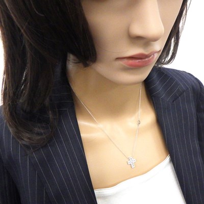 ダミアーニ DAMIANI ネックレス ベルエポック XXS 20083507 ダイヤモンド K18WG 【中古】