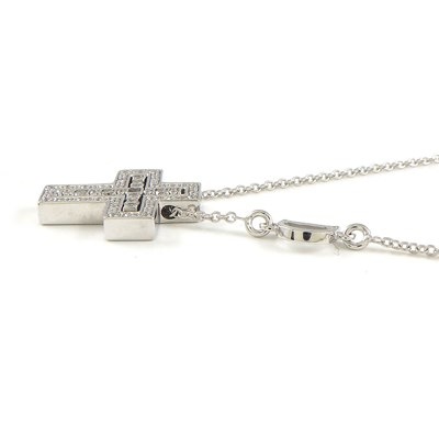 ダミアーニ DAMIANI ネックレス ベルエポック XXS 20083507 ダイヤモンド K18WG 【中古】