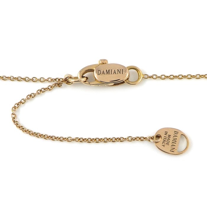 ダミアーニ DAMIANI ネックレス ベルエポック XXS クロス パヴェ ダイヤモンド K18PG 【中古】
