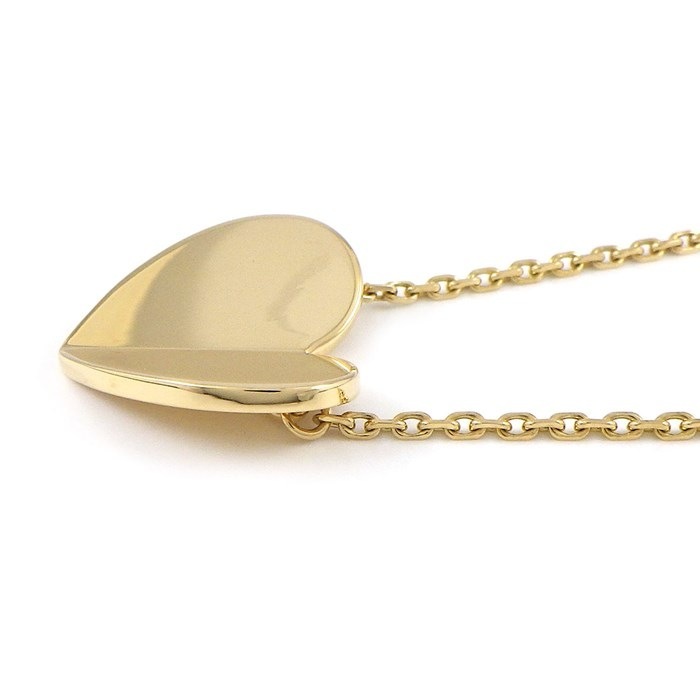 ヴァンクリーフ&アーペル Van Cleef & Arpels ネックレス フリヴォル ハート K18YG 【中古】