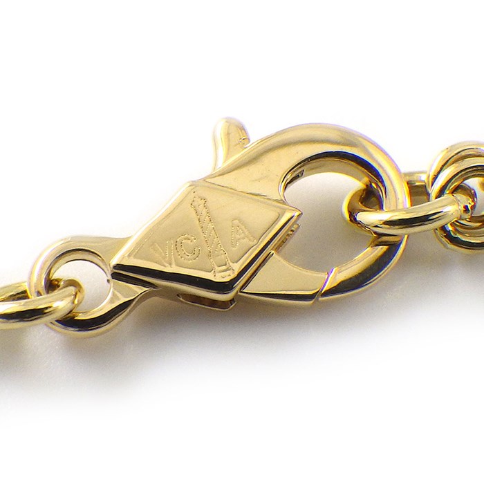 ヴァンクリーフ&アーペル Van Cleef & Arpels ネックレス フリヴォル ハート K18YG 【中古】