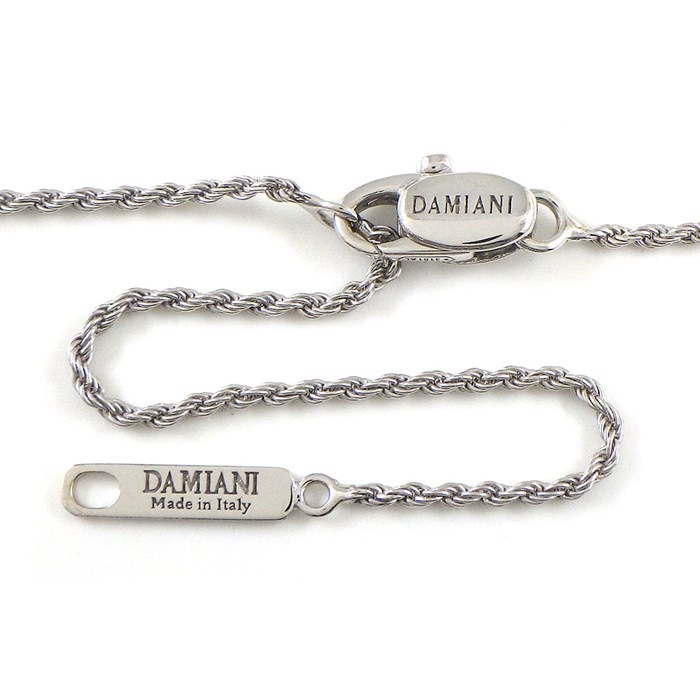 ダミアーニ DAMIANI ネックレス ベルエポック クラウン M 20092691 クロス パヴェ ダイヤモンド K18WG 【箱・保付き】 【中古】