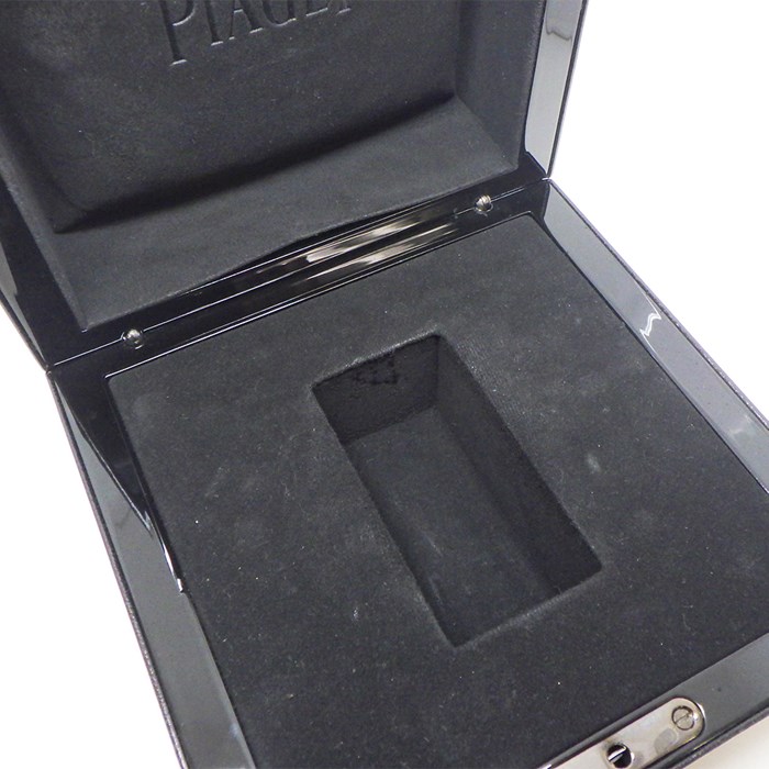 ピアジェ PIAGET 腕時計 ダンサー P10440 サンレイ シルバー文字盤 裏スケ K18PG 手巻き 【OH済み】 【箱・保付き】 【中古】