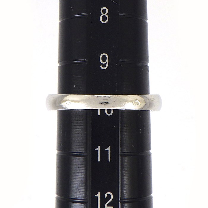 ヴァンクリーフ＆アーペル Van Cleef & Arpels リング ヴィンテージ アルハンブラ VCARP9XI00 ギョーシェ K18WG 10号 / #50 【箱・保付き】 【中古】