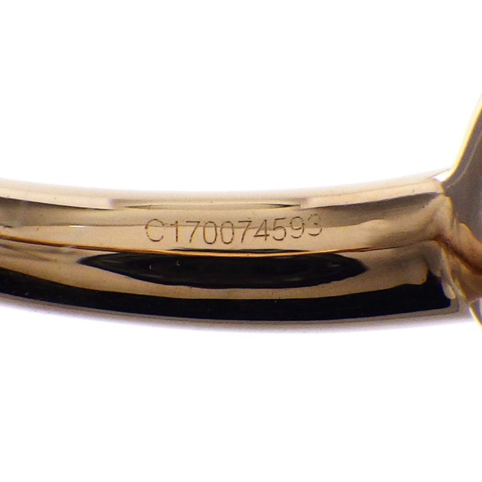 ポメラート Pomellato リング マーマノンマーマ 1ポイント カボションカット ガーネット K18PG 11号 / #51 【中古】