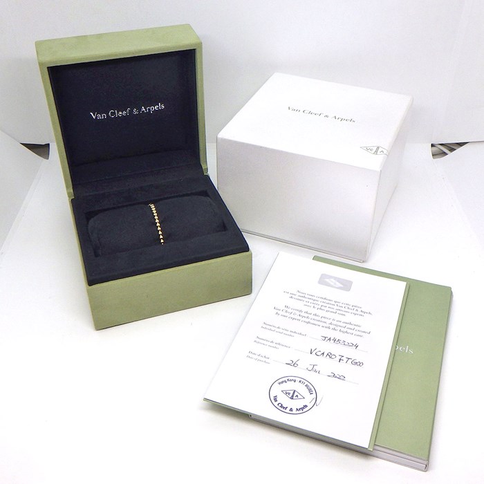 ヴァンクリーフ＆アーペル Van Cleef & Arpels ブレスレット ペルレ ゴールドパール エクストラスモールモデル XS VCARO7TG00 K18YG 【箱・保付き】 【中古】