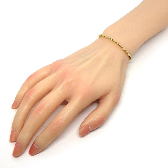 ヴァンクリーフ＆アーペル Van Cleef & Arpels ブレスレット ペルレ ゴールドパール エクストラスモールモデル XS VCARO7TG00 K18YG 【箱・保付き】 【中古】