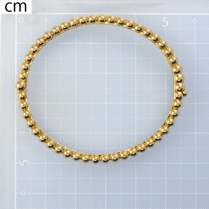 ヴァンクリーフ＆アーペル Van Cleef & Arpels ブレスレット ペルレ ゴールドパール エクストラスモールモデル XS VCARO7TG00 K18YG 【箱・保付き】 【中古】