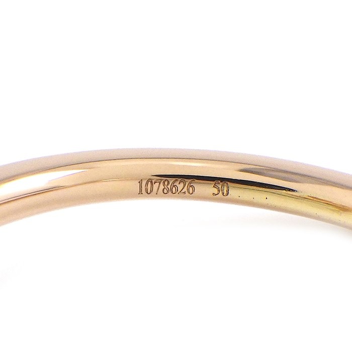 ショーメ Chaumet リング アトラップ モワ 蜂 ハチ ビー カボションカット ピンク オパール ハートシェイプ ガーネット アメジスト ダイヤモンド K18PG 9.5号 / #50 【中古】