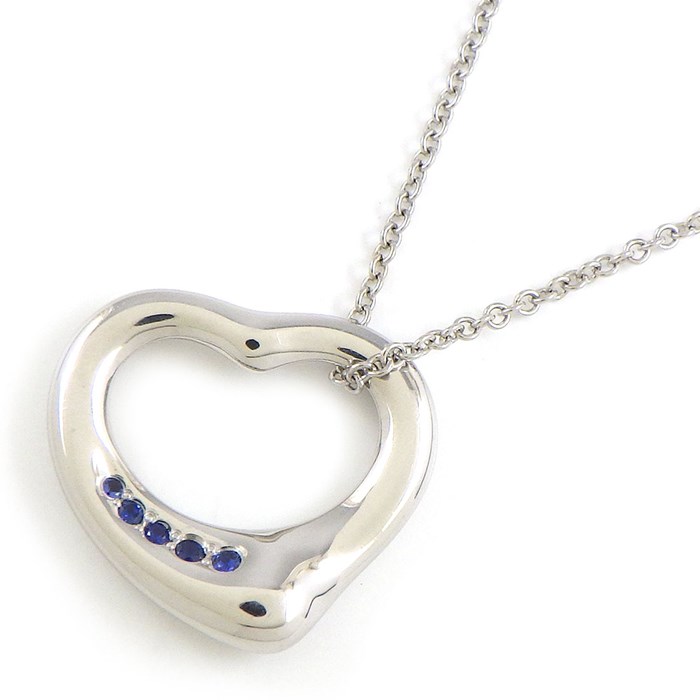 ティファニー Tiffany & Co. ネックレス オープン ハート 69860222 幅 