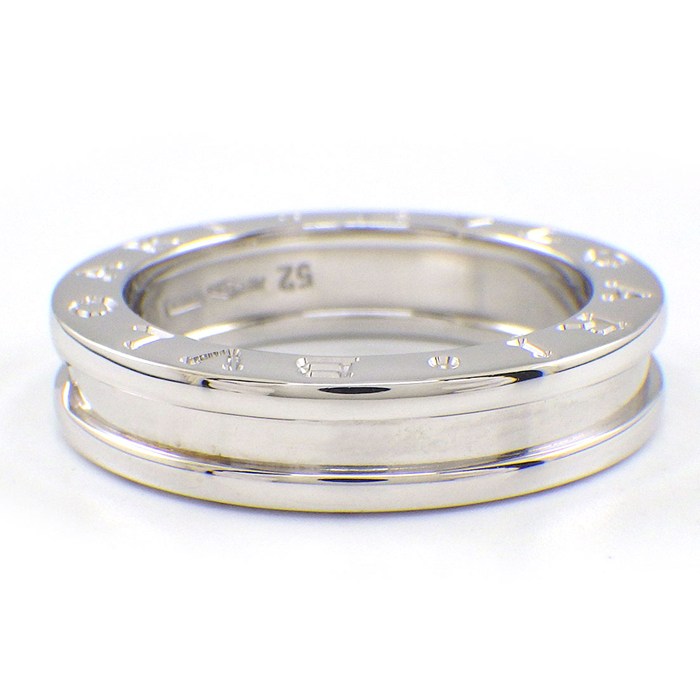 ブルガリ BVLGARI リング B-zero1 ビーゼロワン XS 336022 1バンド K18WG 12号 / #52 【中古】