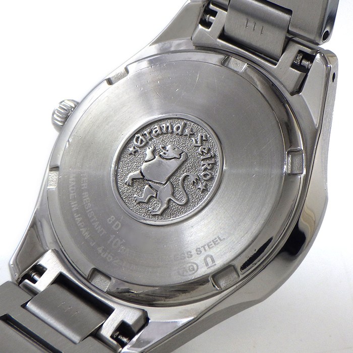 グランドセイコー Grand Seiko 腕時計 ヘリテージコレクション STGF325/4J52-0AE0 25ポイント デイト ダイヤインデックス サンレイ ネイビーブルー文字盤 SS クオーツアナログ 【中古】