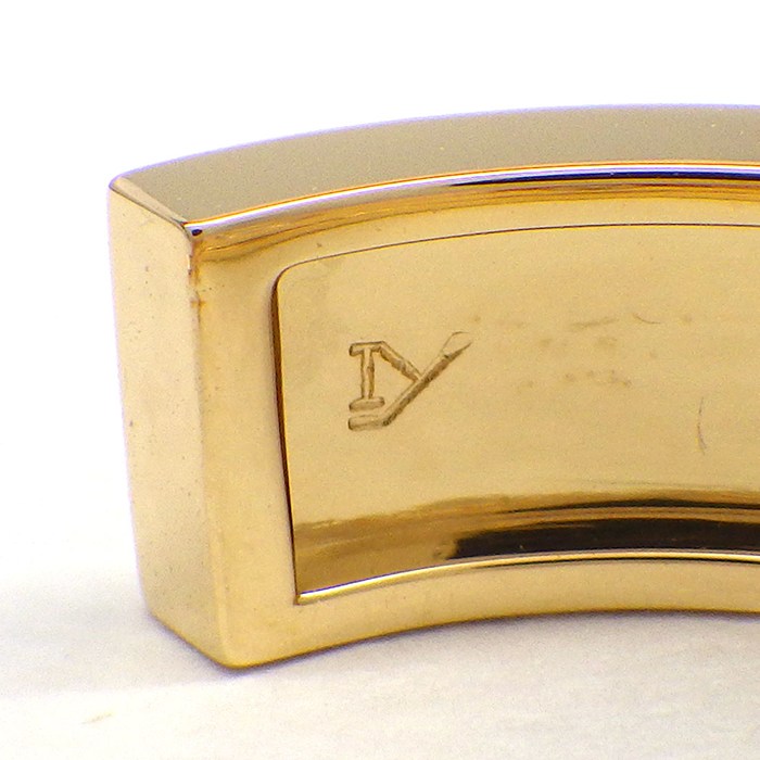 カルティエ Cartier ピアス ラブ フープ 6ポイント ダイヤモンド K18YG 【中古】