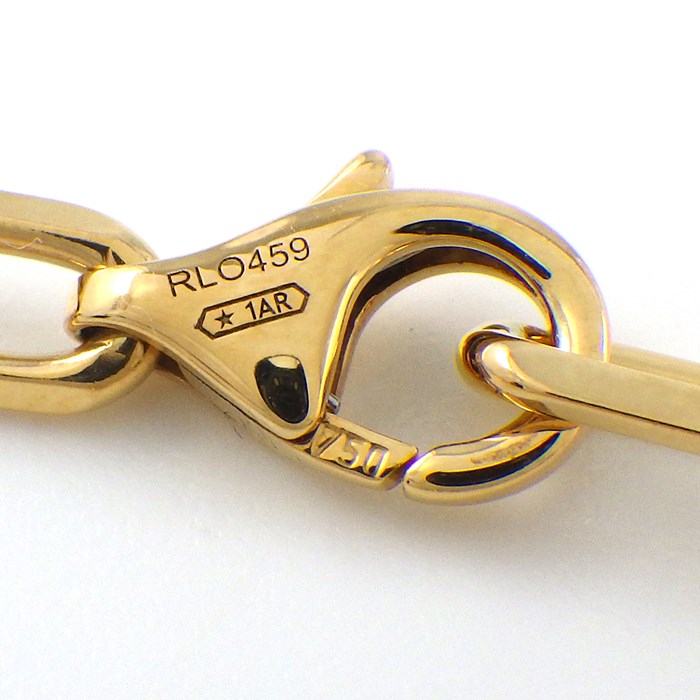 カルティエ Cartier ネックレス サントス B7224582 K18YG 【箱・保付き】 【中古】