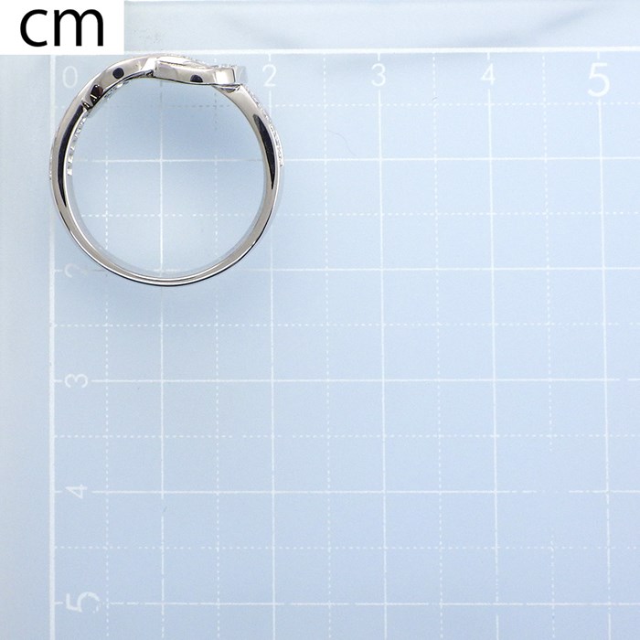 フレッド FRED リング シャンスアンフィニ MM 4B0869 ダイヤモンド 計 0.39ct K18WG 13.5号 / #54 【中古】