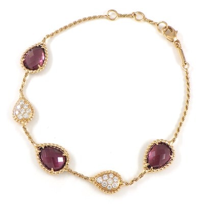 ブシュロン BOUCHERON ブレスレット セルパンボエム 5モチーフ