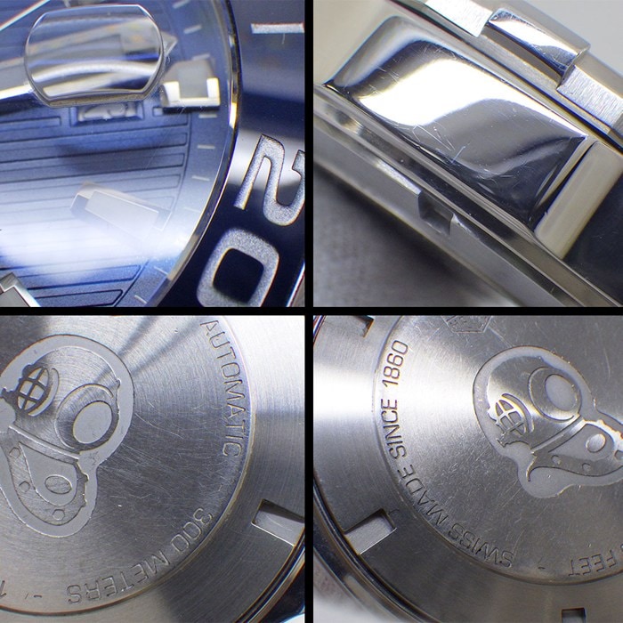 タグ・ホイヤー TAG Heuer 腕時計 アクアレーサー キャリバー5 WAY201B.BA0927 ブルー文字盤 デイト 回転ベゼル SS セラミック 自動巻き 【箱・保付き】 【中古】
