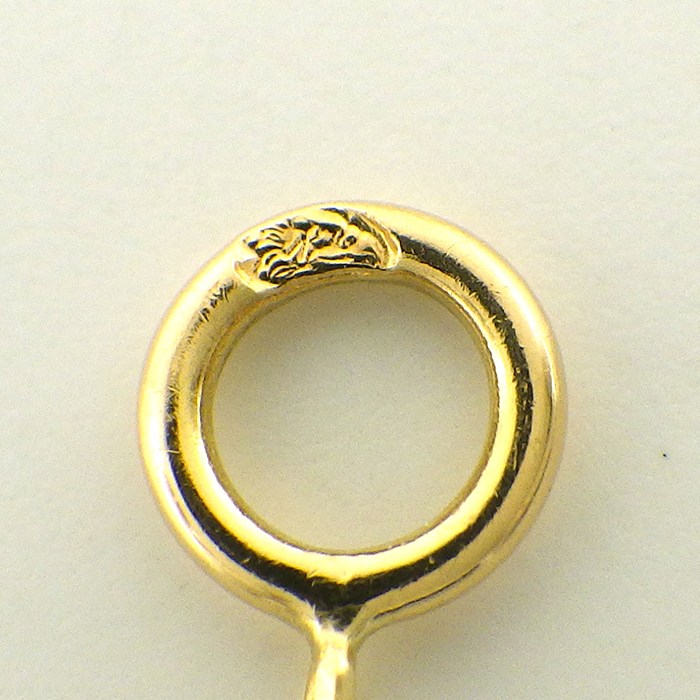 ヴァンクリーフ＆アーペル Van Cleef & Arpels ネックレス フリヴォル ミニ VCARP7SB00 1ポイント エメラルド 0.04ct K18YG 【箱・保付き】 【中古】