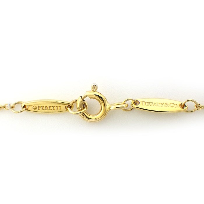 ティファニー Tiffany & Co. ネックレス カラー バイ ザ ヤード 1ポイント ルビー K18YG 【中古】