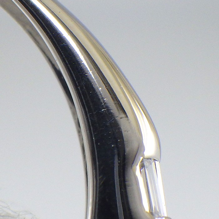 【パープルサファイア ダイヤモンド】 リング フラワーモチーフ 1ポイント オーバルカット パープル サファイア 0.73ct マルチカット ダイヤモンド 0.60ct PT900 K18YG 12号 【中古】