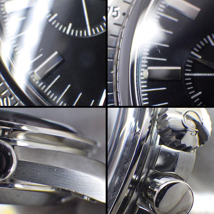 オメガ OMEGA 腕時計 スピードマスター ブロードアロー 3551.50.00 クロノメーター クロノグラフ デイト タキメーター スモールセコンド 夜光インデックス 夜光針 ブラック文字盤 SS 自動巻き 【中古】