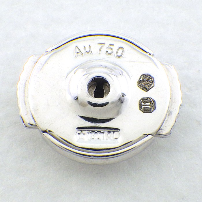 ヴァンクリーフ＆アーペル Van Cleef & Arpels ピアス スウィートアルハンブラ VCARO85500 24ポイント ダイヤモンド 計0.16ct K18WG 【中古】