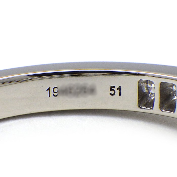 ショーメ Chaumet リング ジョセフィーヌ エグレット 082554 V字 27ポイント ダイヤモンド 計0.23ct PT950 11号 / #51 【中古】