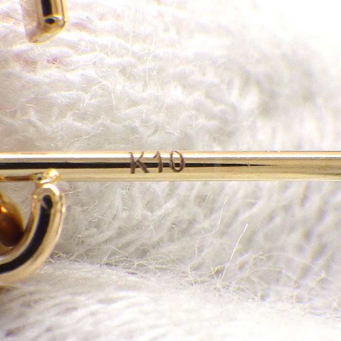 ピアス リンク スウィング チェーンモチーフ K10YG