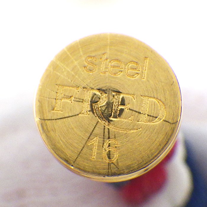 フレッド FRED ブレスレット フォース10 ラージモデル LM 0B0092-6B1042 ホワイト シェル K18YG 【中古】