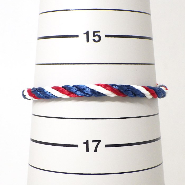 フレッド FRED ブレスレット フォース10 ラージモデル LM 0B0092-6B1042 ホワイト シェル K18YG 【中古】