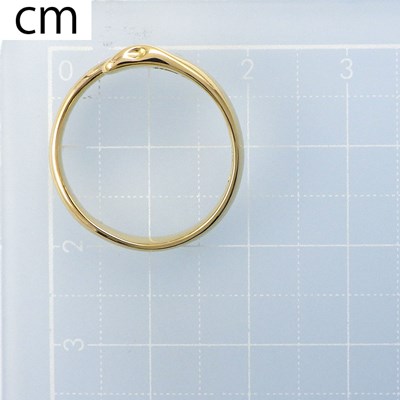 ティファニー Tiffany & Co. リング スネーク 蛇モチーフ ダイヤモンド K18YG 12.5号 【中古】