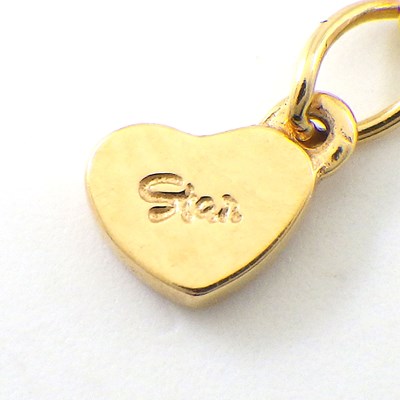 スタージュエリー STAR JEWELRY ネックレス ミステリアス ハート ピンク サファイア 計0.25ct K18PG 【中古】
