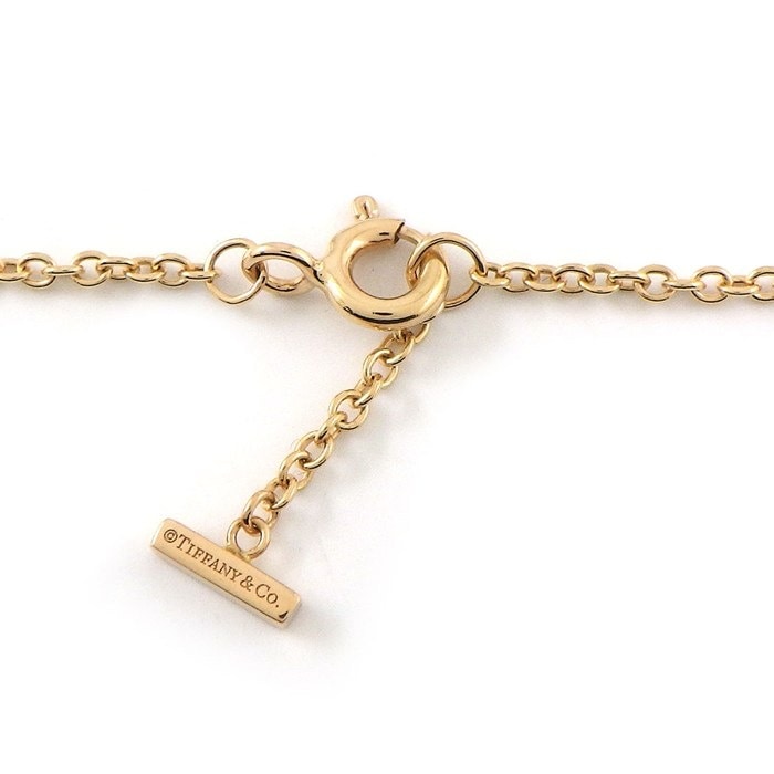 ティファニー Tiffany & Co. ブレスレット Tスマイル ミニ 62994657 ダイヤモンド 計0.04ct K18PG 【中古】