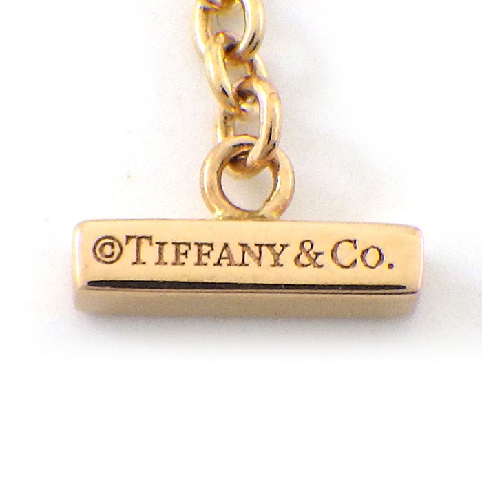 ティファニー Tiffany & Co. ブレスレット Tスマイル ミニ 62994657 ダイヤモンド 計0.04ct K18PG 【中古】