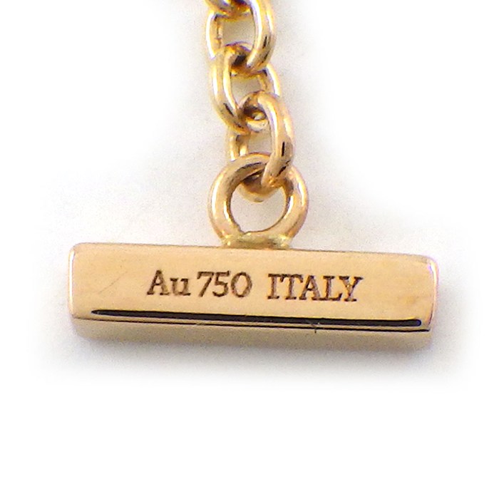 ティファニー Tiffany & Co. ブレスレット Tスマイル ミニ 62994657 ダイヤモンド 計0.04ct K18PG 【中古】