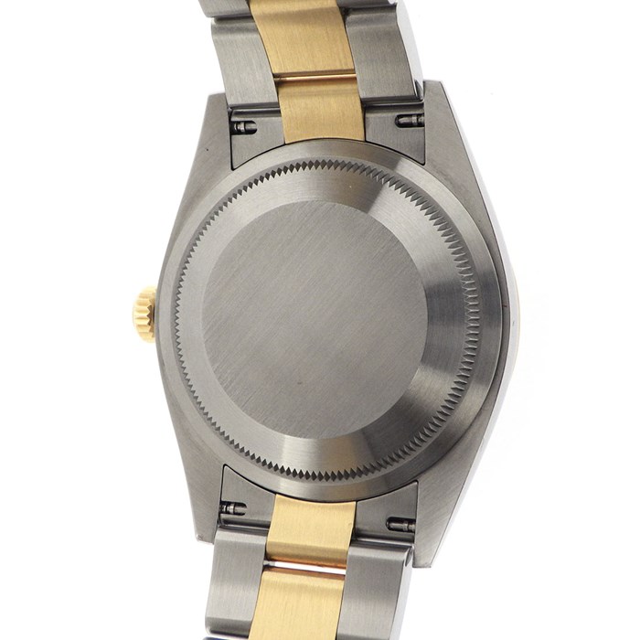 ロレックス Rolex 腕時計 エクスプローラー 36 124273 ブラック文字盤 黒 夜光インデックス オイスターブレス ロレゾール K18YG オイスタースチール SS 自動巻き 【中古】