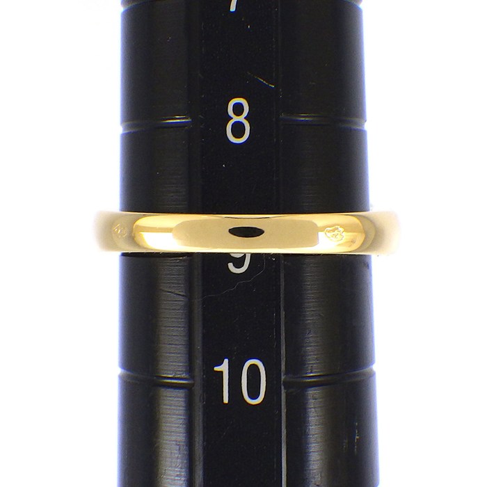 ヴァンクリーフ＆アーペル Van Cleef & Arpels リング ヴィンテージアルハンブラ VCARO3QM49 マラカイト 1ポイント ダイヤモンド 0.05ct K18YG 9号 / #49 【中古】