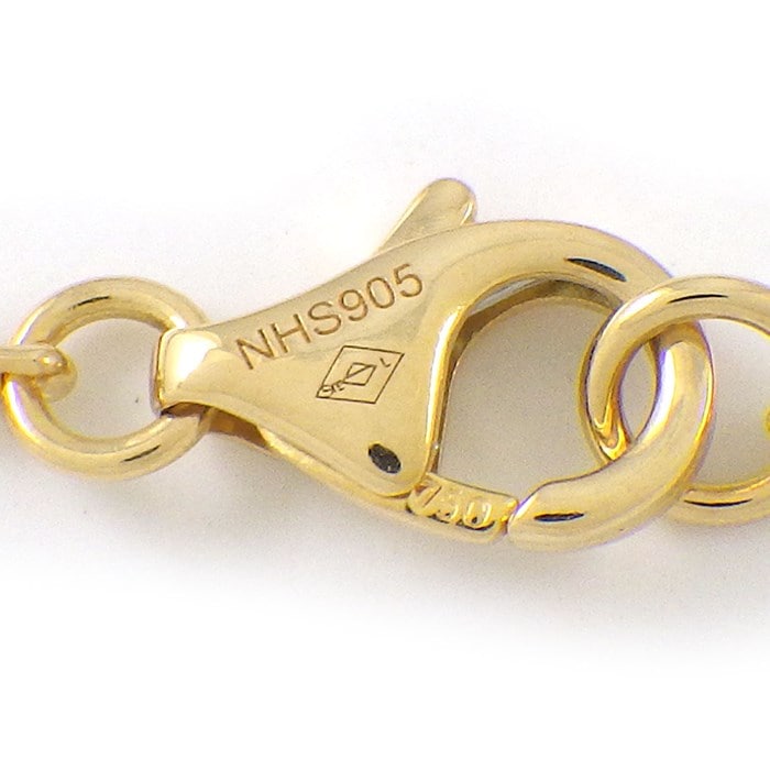 カルティエ Cartier ネックレス ラブ B7013800 ベビーラブ セミパヴェ 18ポイント ダイヤモンド 計0.22ct K18YG 【中古】