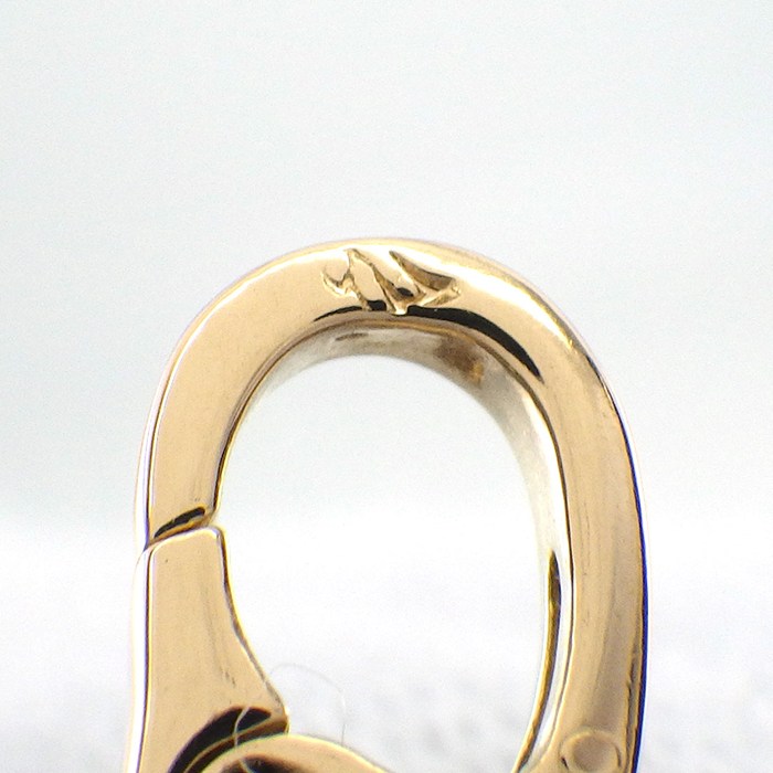 カルティエ Cartier チャーム ペンダントトップ アントルラセ 2C C2 B3010200 ロゴ パヴェ ダイヤモンド K18YG 【箱・保付き】 【中古】
