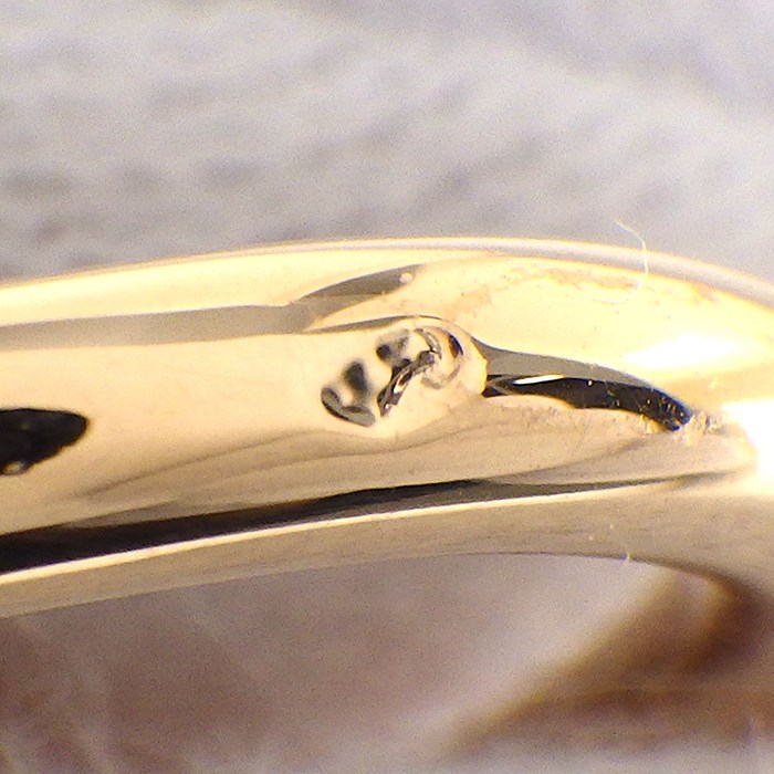 カルティエ Cartier リング ジュストアンクル クラシック B4094849 釘モチーフ 22ポイント ダイヤモンド 計0.13ct K18PG 9号 / #49 【中古】