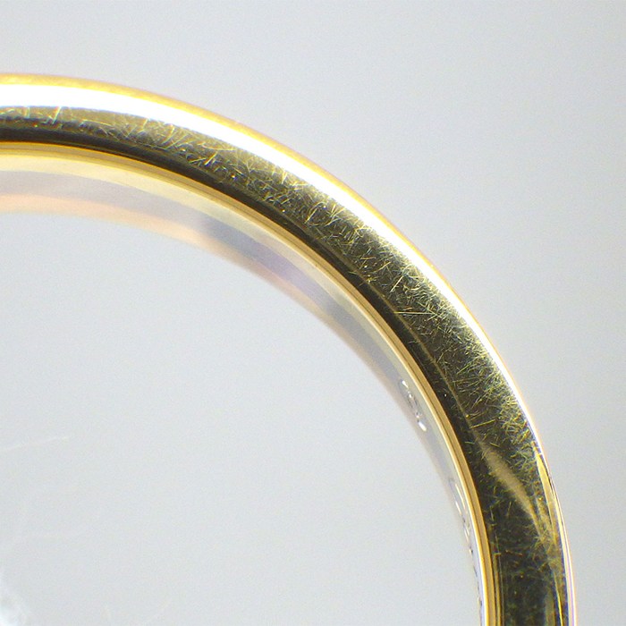 カルティエ Cartier リング ヴァンドーム ルイ カルティエ ウェディング バンド B4052955 トリニティ スリーカラー フルサークル エタニティ ダイヤモンド K18PG K18WG K18YG 14.5号 / #55 【中古】