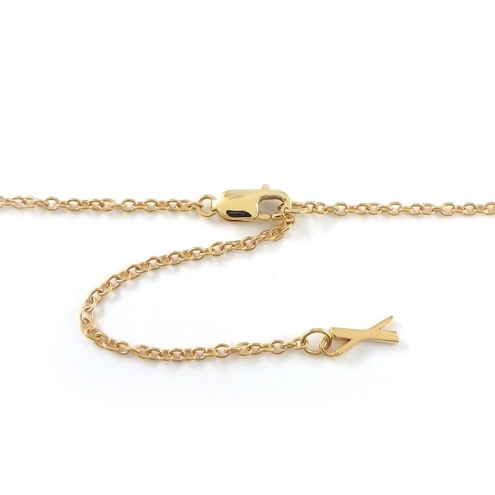 ティファニー Tiffany & Co. ネックレス アトラス クロス X ダイヤモンド 計0.19ct K18PG 【中古】